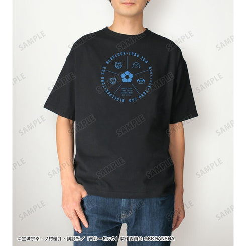 『ブルーロック』東武動物公園コラボ BIGシルエットTシャツユニセックス【202510再販】
